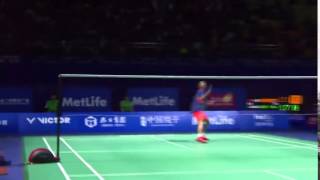 Lee chong wei vs lin dan lcw ld 2015 highlights [upl. by Silyhp898]