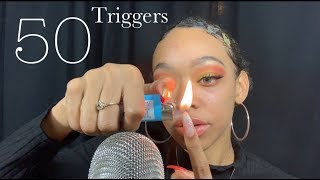 ASMR  50 Triggers [upl. by Ylyl34]