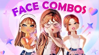 10 Unique FACE COMBOS You Should Use In Royale High [upl. by Leinahtan]