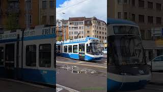 Tram Haltestelle Zürich Albisriederplatz  Stadt Zürich  Schweiz 2024 [upl. by Ynehteb]