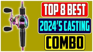 2024s Top 8 Best Baitcaster Combos Ultimate Fishing Gear Guide [upl. by Clementina]