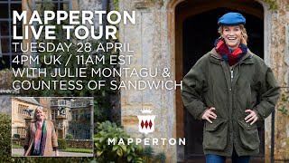 Meet the Countess of Sandwich for a tour of Mapperton House with Julie Montagu [upl. by Lanza192]