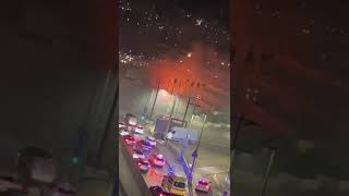 incendio terminal traghetti genova 7 gennaio 2024 [upl. by Furr875]