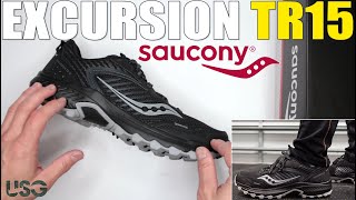 Saucony Excursion TR15 Review Another Saucony Trail Running Shoes Review [upl. by Onek997]