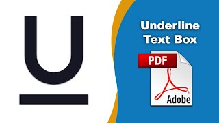 How to underline a comment text box in a PDF file using Adobe Acrobat Pro DC [upl. by Norrabal847]