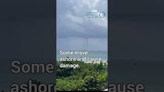 Waterspouts in Florida [upl. by Dehnel]