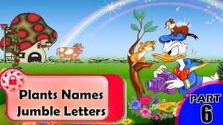 Plants Names Jumble Letters  Unscramble Letters  Word Jumble  Jumble Puzzles [upl. by Feirahs]