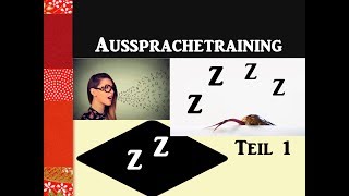 Aussprachetraining Der Laut quotzquot Teil 1 [upl. by Joelly]