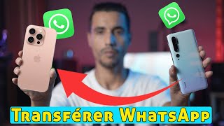 2024 Dernier Transférer WhatsApp Android vers iPhone 16 sans Réinitialiser [upl. by Auhsej]