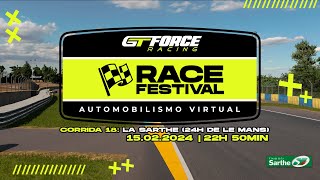 GTForce RACE FESTIVAL  Corrida 18 LE MANS TOYOTA GR010 HYPER CAR  gt7 [upl. by Mctyre899]