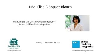 ALIMENTACIÓN Y SALUD INTESTINAL ELISA BLÁZQUEZ [upl. by Isawk]