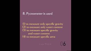 8 Pycnometer is used [upl. by Duma]