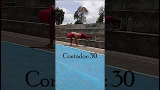 49 FLEXIONES DECLINADAS x 100 días calistenia calisthenics aesthetics shorts fitness [upl. by Auka]