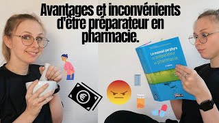 PREPARATEURPREPARATRICE EN PHARMARCIE  avantages et inconvénients du métier [upl. by Naji]