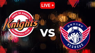 Seoul SK Knights vs Daegu KOGAS Pegasus  LIVE Scoreboard  Korean Basketball League [upl. by Teferi]