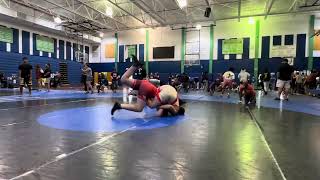 Sean Kirtz Rides out bigger opponent to win the Wrestling tournament [upl. by Lorna519]