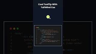 Cool Tooltip With Tailwind CSS  Animated Tooltip With Tailwind Css csseffect css3 [upl. by Voltz]