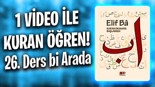 1 Video ile Elifbâ den Tecvidli Kurana Geç [upl. by Rikki]