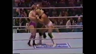 April 12th 1980 and Hulk Hogan challenges WWF Champion Bob Backlund Full match video [upl. by Ewart]