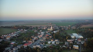 Pěkný podzimní večer jde vidět že kotlíková dotace zabrala letos žádný smog a kouř [upl. by Westphal]