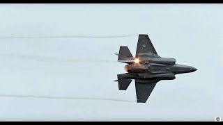 F35 BASE ATTACK Open House Leeuwarden 2016 [upl. by Nnylhtak]