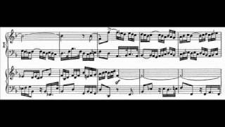 JS Bach  BWV 1080  19 Fuga a 2 claviere [upl. by Karola]