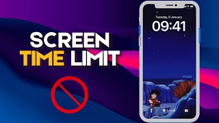 How to Set App Screen Time Limit on iPhone [upl. by Agostino304]