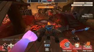 TF2 Saxton Hale Gameplay Ourburts Scream Fortress Reborn 2024 [upl. by Fasta323]