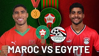 🇲🇦MAROC VS EGYPTE la médaille de bronze dans le viseur [upl. by Asial840]