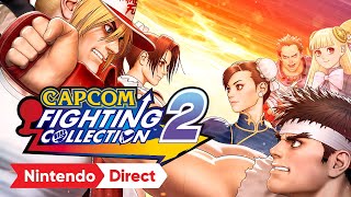 Capcom Fighting Collection 2 – Announcement Trailer – Nintendo Switch [upl. by Ilse]