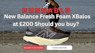 New Balance Fresh Foam X Balos  Worth £200 [upl. by Ellita584]