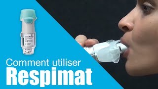 Comment utiliser Respimat in French [upl. by Trenton500]