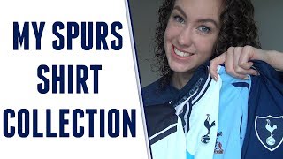 MY SPURS SHIRT COLLECTION [upl. by Eesdnyl587]