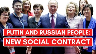 RUSSIANS AND PUTIN NEW SOCIAL CONTRACT [upl. by Nordine]