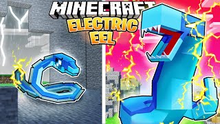 I Survived 100 Days as an ELECTRIC EEL in HARDCORE Minecraft [upl. by Valtin]