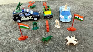 Police car 🚨  Police car toy 🪀  police Jeep toy videos cartoon  cartoon toy khilona [upl. by Biancha]