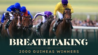 4 breathtaking QIPCO 2000 Guineas winners at Newmarket Racecourse [upl. by Alyks30]