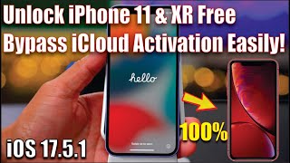 bypass icloud activation lock free  icloud unlock iphone 11  iphone xr bypass  Bypass PRo [upl. by Yelrak739]