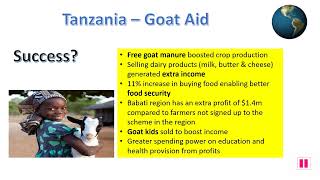 Tanzania goat aid revision [upl. by Ronal743]