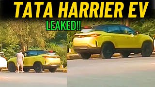 Tata Harrier EV Leaked😱 tata harrier ev 2025 harrier 2025 price launch date price [upl. by Mellman992]