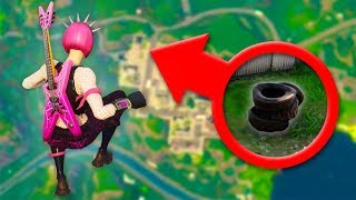 CAN TIRES BREAK YOUR FALL  Fortnite Battle Royale [upl. by Ready]