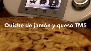 Quiché de jamón y queso  Recetas Thermomix [upl. by Keithley]