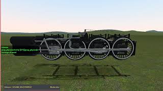 Working Walschaerts Valve Gear  GMod [upl. by Llerej]