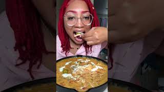 Topped it off with jalapeños and sour cream asmr mukbang mukbangasmr rotelmukbang rotelrecipe [upl. by Nohtahoj]