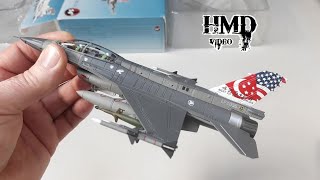 General Dynamics F16D Fighting Falcon Block 5052 Plus no CFTs Singapore Air Force 172 Diecast [upl. by Horsey]