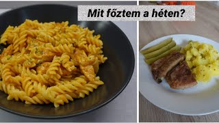 Mit főztem a héten [upl. by Voltmer]