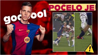 OLMO I BARCA TRN U OKU SVIMA  Rayo Vallecano vs Barcelona 12 La Liga [upl. by Laris448]