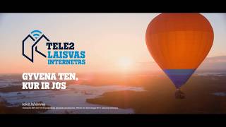 TELE2 LAISVAS Internetas [upl. by Notsirb]