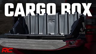 Truck Bed Cargo Storage Box  Slide it out onto the tailgate for easy frustrationfree access [upl. by Hluchy548]