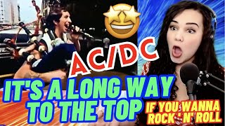 FIRST TIME hearing ACDC Its a Long Way to the Top If You Wanna Rock N Roll  REACTION [upl. by Anilahs]